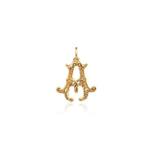 Zawieszka Solo Tu Letter gold, GROOVY, A