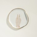 Talerzyk porcelanowy GROOVY