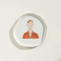 Talerzyk porcelanowy GROOVY