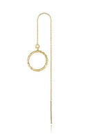 Kolczyk Blue Velvet Basic / gold