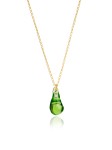 Naszyjnik Bloom Green Drop / gold