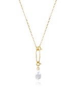 Naszyjnik Bloom Talisman - Glass Drop / gold
