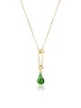 GROOVY, Naszyjnik Bloom Talisman (Green Drop).jpg