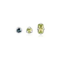 Sparks Peridot Set / silver