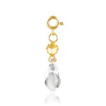 Charms Bloom Green Forget Me Not /gold