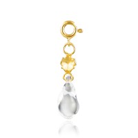Charms Bloom Green Forget Me Not /gold