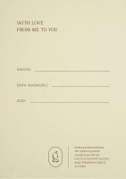 Karta podarunkowa - wersja online