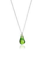 Naszyjnik Bloom Green Drop / silver
