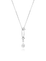Naszyjnik Bloom Talisman - Glass Drop / silver