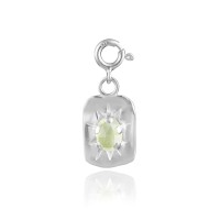 Charms Bloom Prehnit / silver