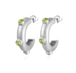 Kolczyki Myth Hoops Lumen / silver 