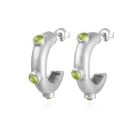 Kolczyki Myth Hoops Lumen / silver 