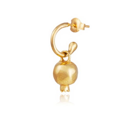 Groovy, Kolczyk Myth Pomegranate gold.jpg