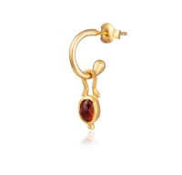 Kolczyk Myth Garnet / gold