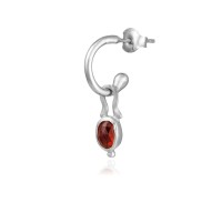 Kolczyk Myth Garnet / silver
