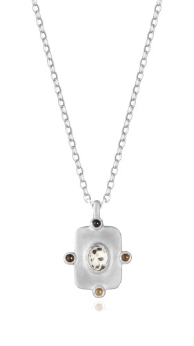 Groovy, Naszyjnik Myth Jasper silver.jpg