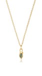 Naszyjnik Myth Green Quartz / gold