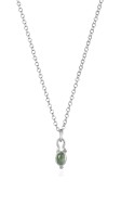 Naszyjnik Myth Green Quartz / silver