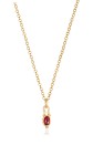 Naszyjnik Myth Garnet / gold