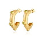 Kolczyki Myth Hoops Lumen / gold