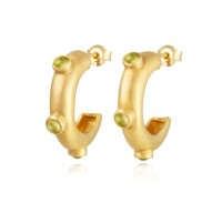 Kolczyki Myth Hoops Lumen / gold